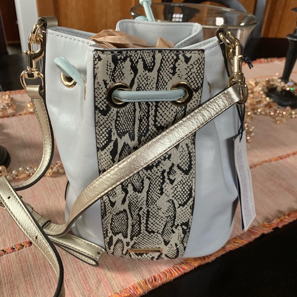 NWT-Rebecca Minkoff  Sydney Snakeskin embossed bag